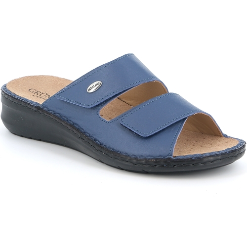 Schuhe Damen Pantoffel Grunland DSG-CE0878 Blau