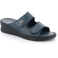 Schuhe Damen Pantoffel Grunland DSG-CI3605 Blau