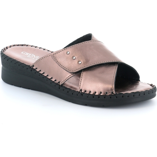 Schuhe Damen Pantoffel Grunland DSG-CI3603 Grau
