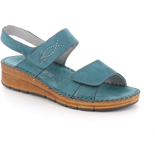 Schuhe Damen Sandalen / Sandaletten Grunland DSG-SA2171 Blau