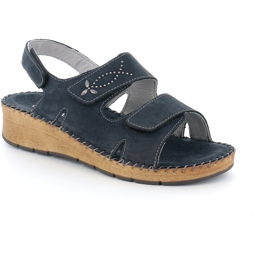 Schuhe Damen Sandalen / Sandaletten Grunland DSG-SA2170 Blau