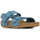 Schuhe Kinder Sandalen / Sandaletten Birkenstock New York Kids Bs Blau