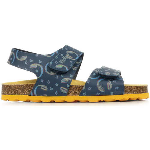 Schuhe Jungen Sandalen / Sandaletten Kickers Summerkro Blau