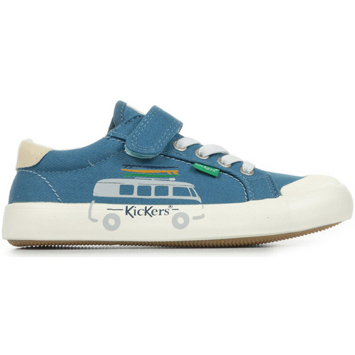 Schuhe Jungen Sneaker Kickers Kickgoldi Blau