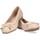 Schuhe Damen Ballerinas Dangela 74114 Beige