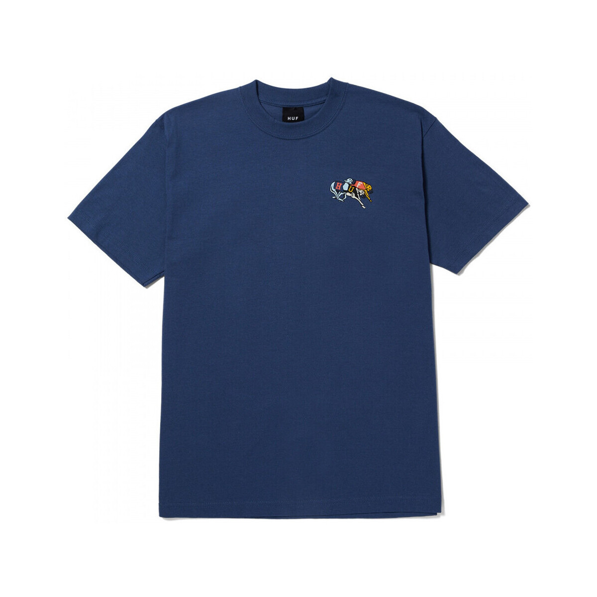 Kleidung Herren T-Shirts & Poloshirts Huf T-shirt long shot ss Blau