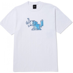 Kleidung Herren T-Shirts & Poloshirts Huf T-shirt mod-dog ss Weiss