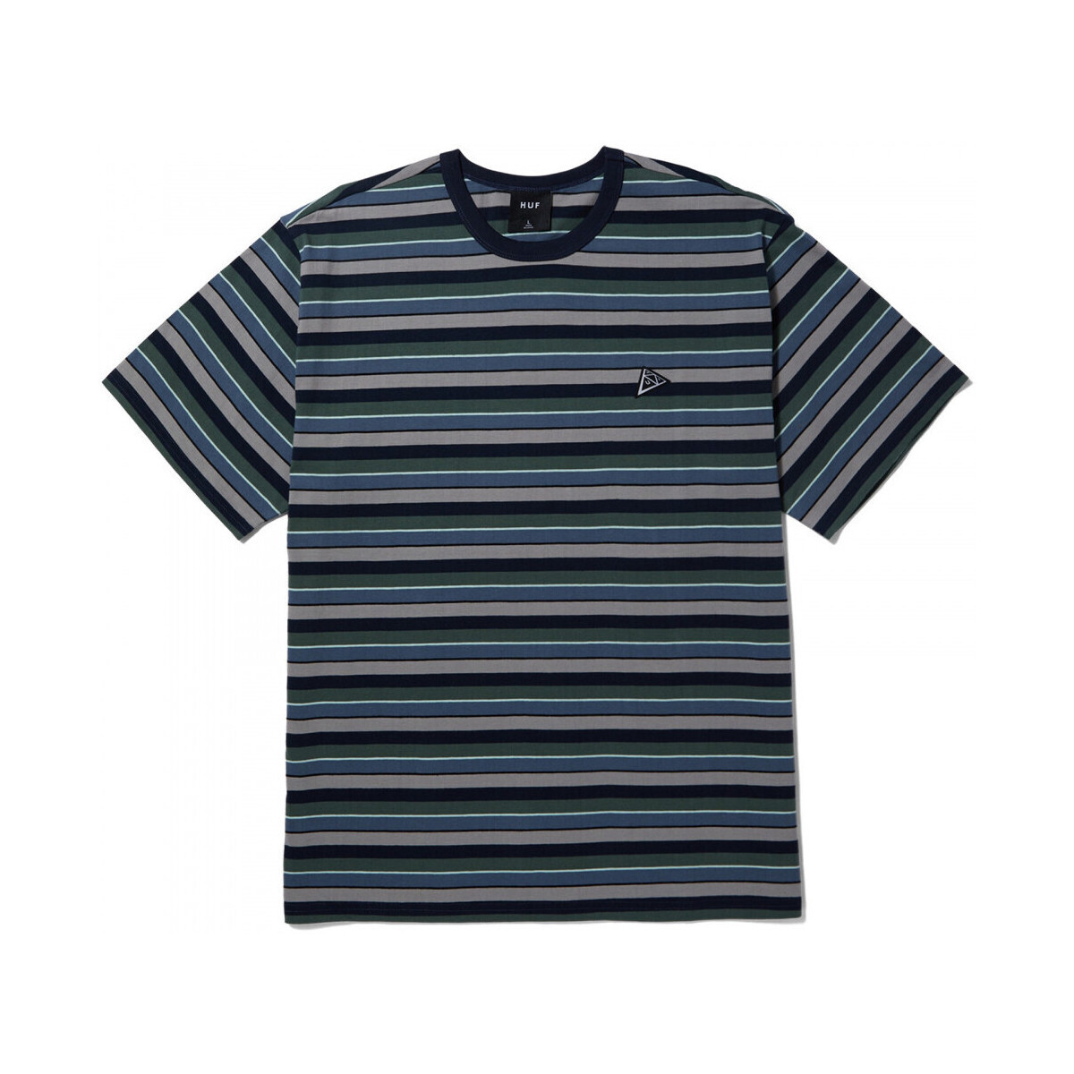 Kleidung Herren T-Shirts & Poloshirts Huf T-shirt triple triangle ss relaxed knit Blau