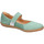 Schuhe Mädchen Derby-Schuhe & Richelieu El Naturalista Spangenschuhe Coral Pleasant Jade N5301 JADE Blau