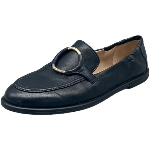 Schuhe Damen Slipper Pomme D'or Premium 0782 Blau
