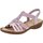 Schuhe Damen Sandalen / Sandaletten Rieker Sandaletten 6080130 608 60801-30 Violett