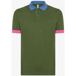 Kleidung Herren T-Shirts & Poloshirts Sun68 A34115 Grün