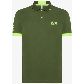 Kleidung Herren T-Shirts & Poloshirts Sun68 A34122 Grün