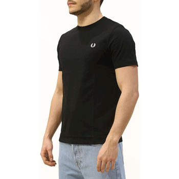 Fred Perry Fp Crew Neck T-Shirt Schwarz