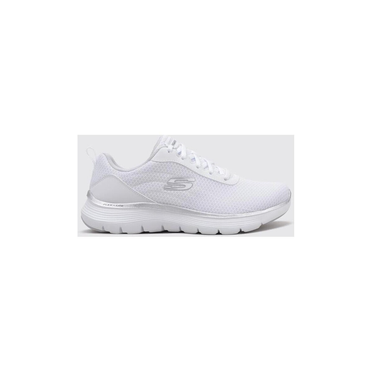 Schuhe Damen Sneaker Low Skechers FLEX APPEAL 5.0 Weiss