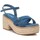 Schuhe Damen Sandalen / Sandaletten Refresh 171932 Blau