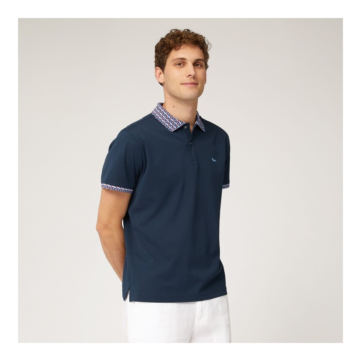 Kleidung Herren T-Shirts & Poloshirts Harmont & Blaine LRL375021215 Blau
