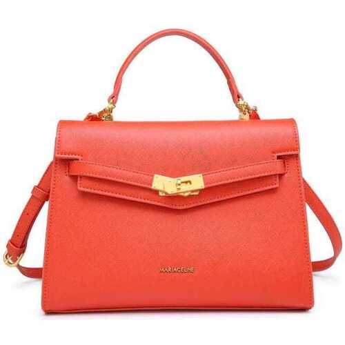 Taschen Damen Handtasche Maria Celine  Orange