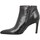 Schuhe Damen Low Boots Freelance Forel 7 Low Zip Boot Cuir Lisse Femme Noir Schwarz