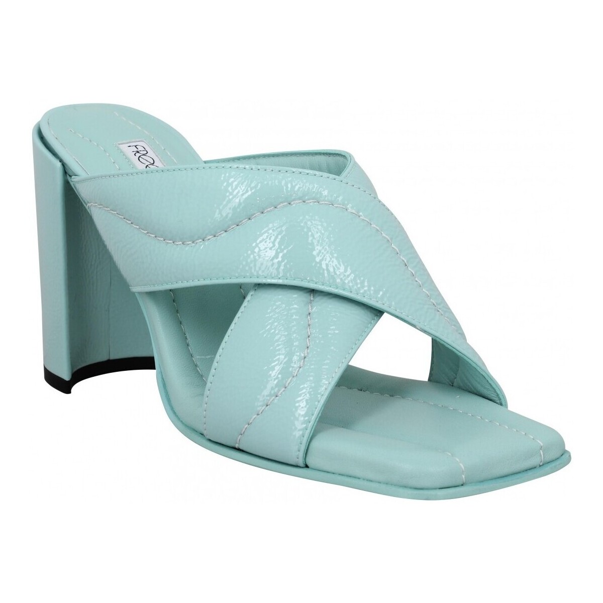 Schuhe Damen Sandalen / Sandaletten Freelance Bibi 85 Cuir Femme Aqua Blau