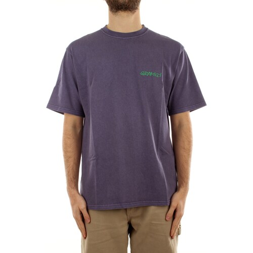 Kleidung Herren T-Shirts Gramicci G4SU-T074 Violett