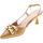 Schuhe Damen Pumps Gold&gold 91551 Beige