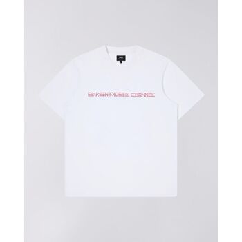 Edwin  T-Shirts & Poloshirts I033501.02.67. SUNSET-02.67 WHITE