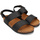 Schuhe Sandalen / Sandaletten Nae Vegan Shoes Mak_Black Schwarz