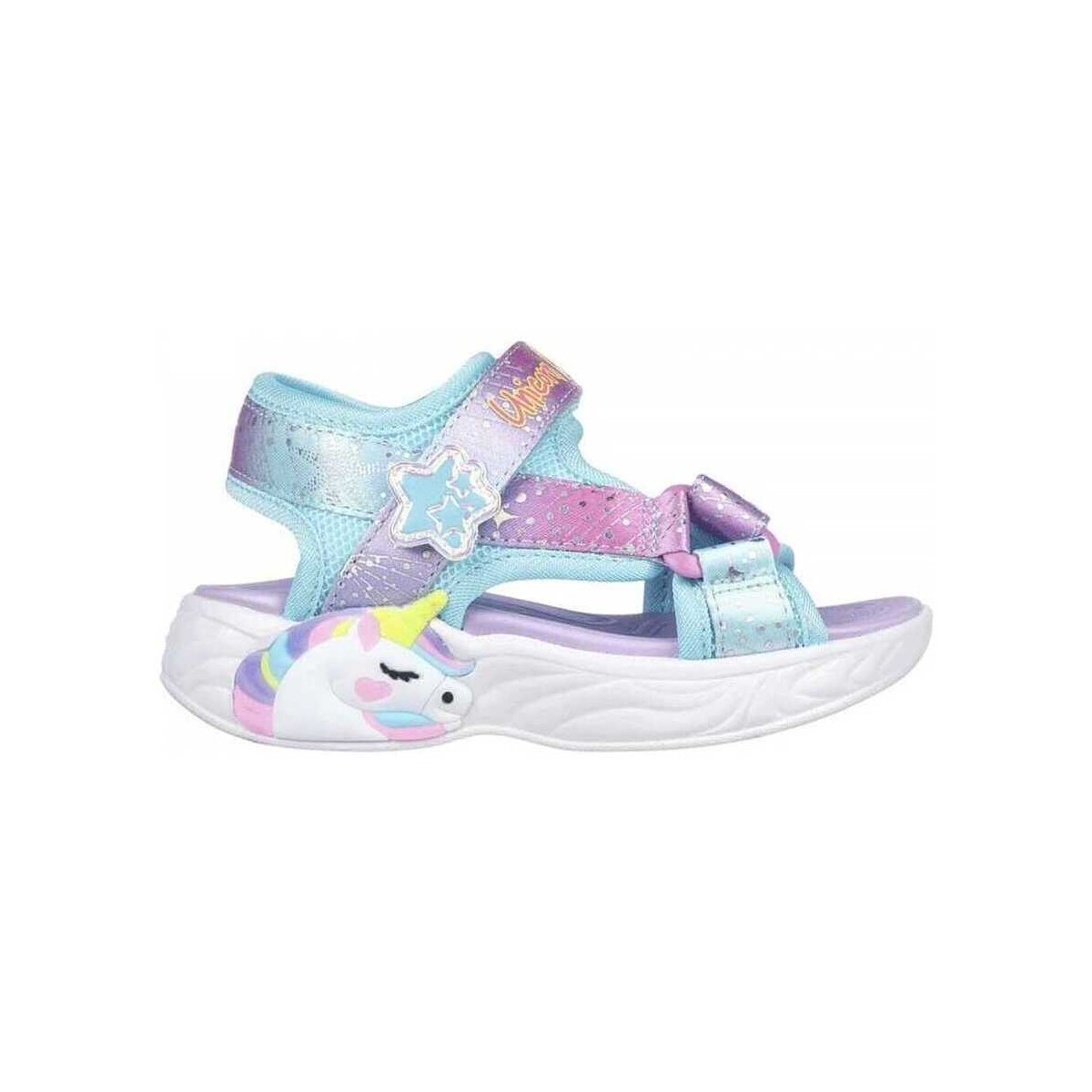 Schuhe Kinder Sandalen / Sandaletten Skechers Unicorn dreams sandal - majes Blau