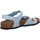 Schuhe Jungen Sandalen / Sandaletten Birkenstock Schuhe Rio Kids 1026870 surf green Birkoflor Patent 1026870 Blau