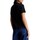Kleidung Damen Langärmelige Polohemden Calvin Klein Jeans J20J223362 Schwarz