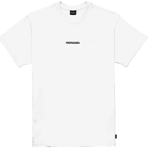 Kleidung Herren T-Shirts Propaganda T-Shirt Ribs Waves Weiss