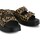 Schuhe Damen Sandalen / Sandaletten Tsakiris Mallas sardenia Sandalen Frau Leopardenmuster Multicolor