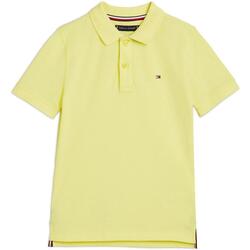Kleidung Jungen Polohemden Tommy Hilfiger  Gelb