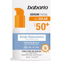 Beauty Sonnenschutz & Sonnenpflege Babaria Solar Hyaluronic Acid Gesichtsserum Lsf50+ 