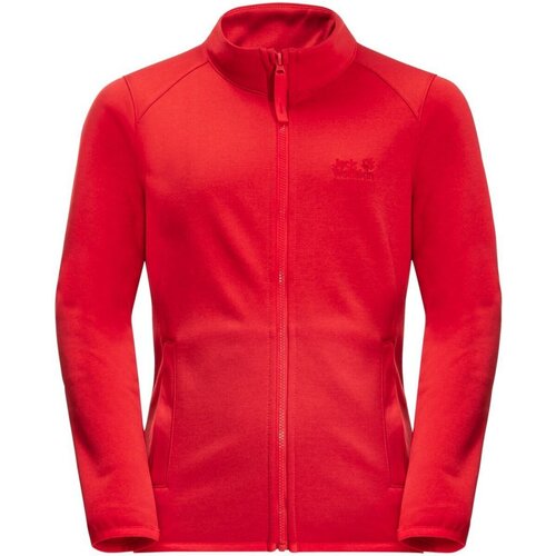 Kleidung Jungen Sweatshirts Jack Wolfskin Sport HORIZON JACKET K 1609441 2015 Rot