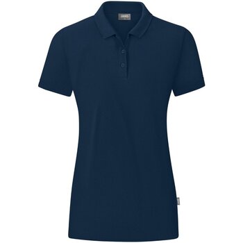 Kleidung Damen T-Shirts & Poloshirts Jako Sport Polo Organic C6320D/900 Blau