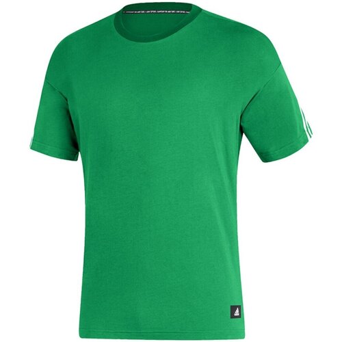 Kleidung Herren T-Shirts adidas Originals Sport M FI Tee 3S A GP9513 Grün