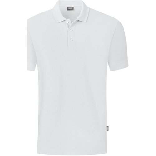 Kleidung Herren T-Shirts & Poloshirts Jako Sport Polo Organic C6320-000 Weiss