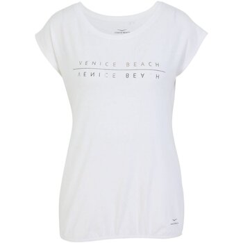 Kleidung Damen T-Shirts Venice Beach Sport VB_Wonder 4004_09 T-Shirt 16186/166 Weiss