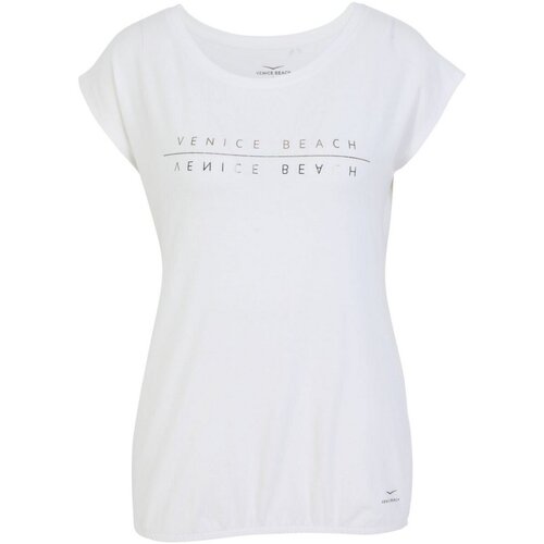Kleidung Damen T-Shirts Venice Beach Sport VB_Wonder 4004_09 T-Shirt 16186/166 Weiss
