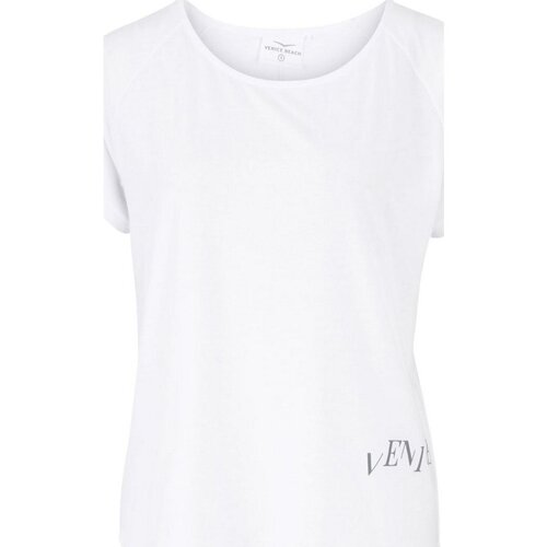 Kleidung Damen Tops Venice Beach Sport VB_Weylyn DCTL 01 T-Shirt 100007/100 Weiss