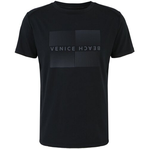 Kleidung Herren T-Shirts Venice Beach Sport VBM_Hayes DMS 03 T-Shirt 600056/990 Schwarz