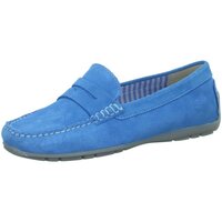 Schuhe Damen Slipper Sioux Slipper Carmona-700 6168661 Blau