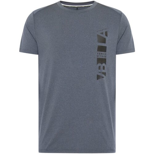 Kleidung Herren T-Shirts Venice Beach Sport VBM_Hayes DMEL R 03 T-Shirt 600046/952 Grau