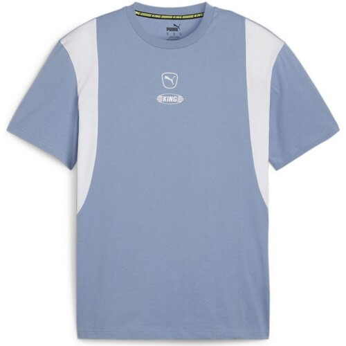Kleidung Herren T-Shirts Puma Sport KING Top Tee 658991/005 Blau