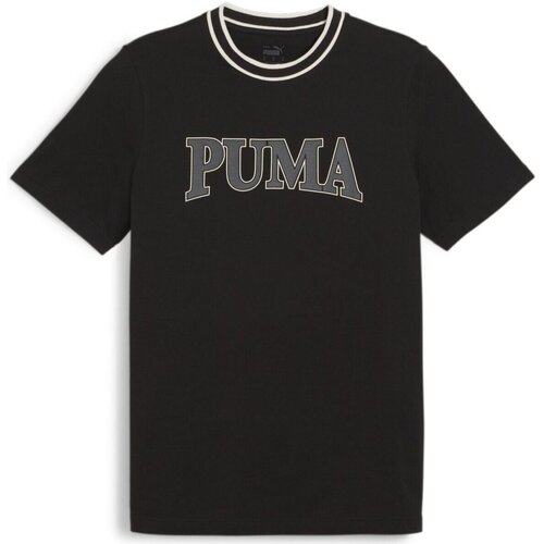 Kleidung Herren T-Shirts Puma Sport  SQUAD Big Graphic Tee 678967/001 Schwarz