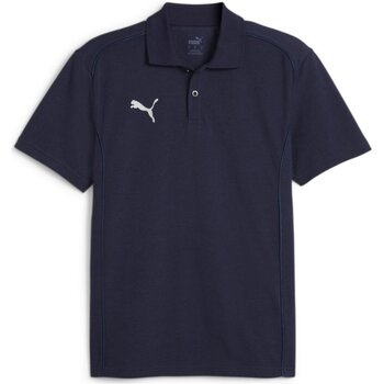 Kleidung Herren T-Shirts & Poloshirts Puma Sport teamFINAL Casuals Polo 658535-006 Blau