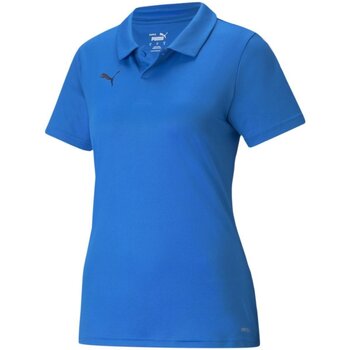 Kleidung Damen T-Shirts & Poloshirts Puma Sport teamLIGA Sideline Polo W 657408 002 Blau