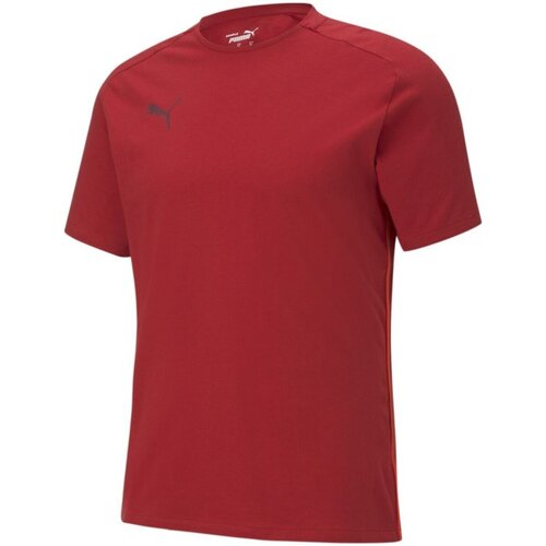 Kleidung Herren T-Shirts Puma Sport teamCUP Casuals Tee 657975 001 Rot